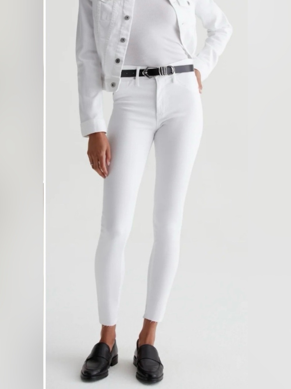 AG DENIM Farrah Skinny Ankle High Rise Jeans